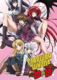 Старшая школа DxD 1-4 сезон